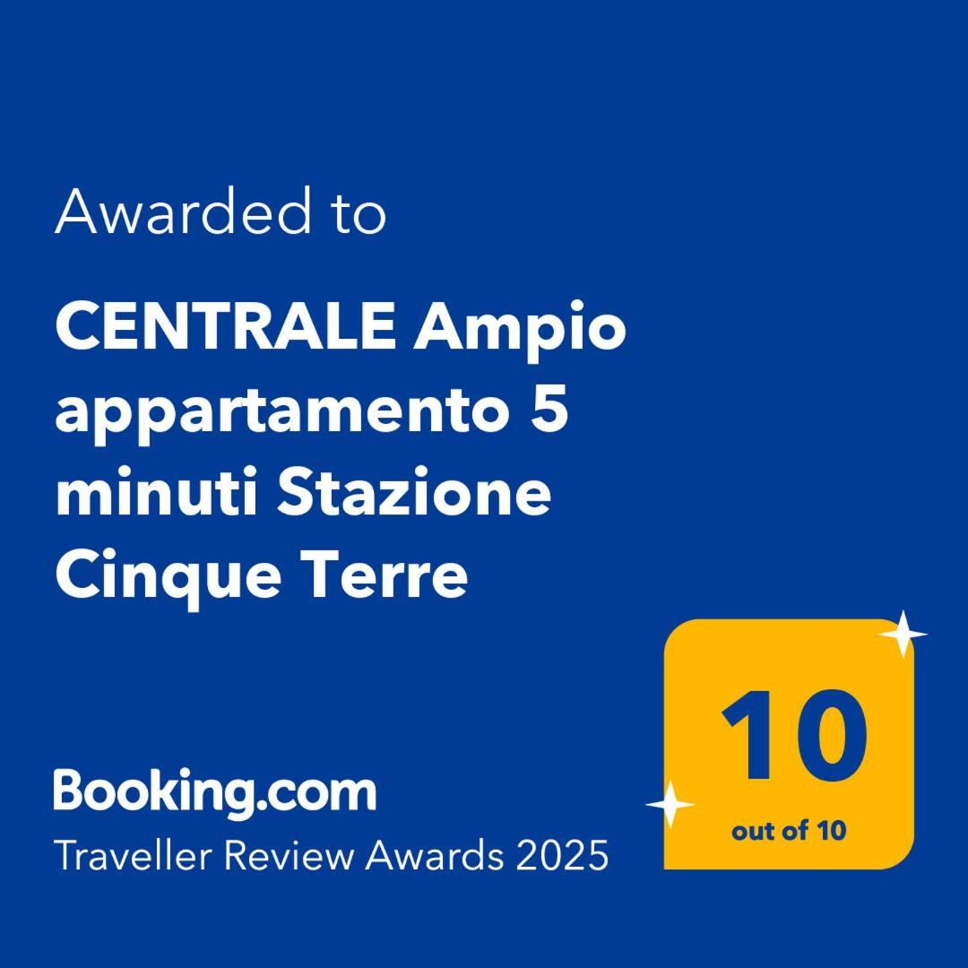 Centrale Ampio Appartamento 5 Minuti Stazione Cinque Terre La Spezia Buitenkant foto